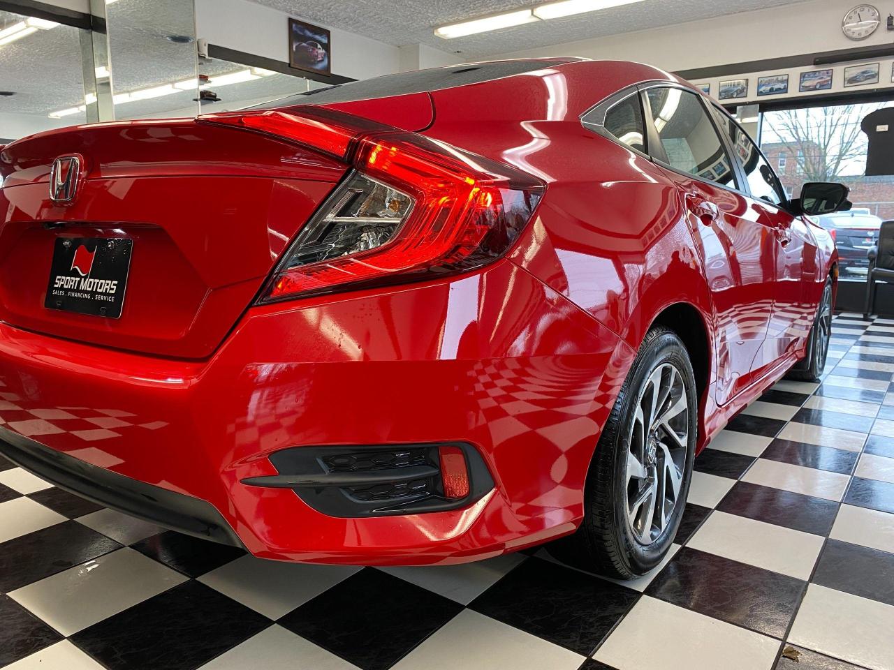 2018 Honda Civic EX+LaneKeep+Camera+New Tires+CLEAN CARFAX - Photo #40