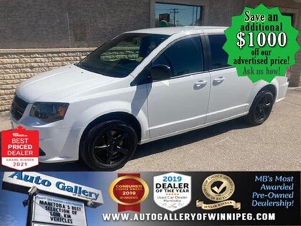 Used 2019 Dodge Grand Caravan SXT Plus* Reverse Camera/Bluetooth/DVD for sale in Winnipeg, MB