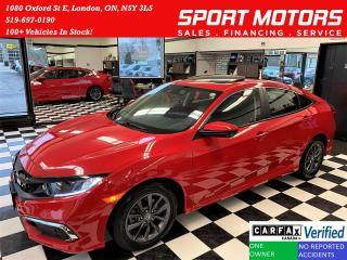 Used 2020 Honda Civic EX+LaneKeep+Camera+ApplePlay+CLEAN CARFAX for sale in London, ON