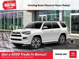 New 2022 Toyota 4Runner TRD Sport Package for sale in Moose Jaw, SK