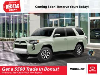 New 2022 Toyota 4Runner TRD Off Road Package for sale in Moose Jaw, SK