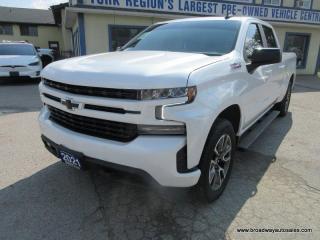 Used 2021 Chevrolet Silverado 1500 LIKE NEW RST-Z71-MODEL 5 PASSENGER 5.3L - V8.. 4X4.. CREW-CAB.. SHORTY.. LEATHER.. HEATED SEATS & WHEEL.. BACK-UP CAMERA.. POWER SUNROOF.. for sale in Bradford, ON
