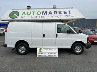 Used 2014 Chevrolet Express 2500 CARGO DUAL FUEL! PROPANE & GAS! SAVE $$ INSPECTED! FREE BCAA & WRNTY! for sale in Langley, BC