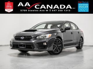 Used 2020 Subaru WRX 6-Speed | ACCIDENT FREE | ONE OWNER | LOW KM for sale in North York, ON