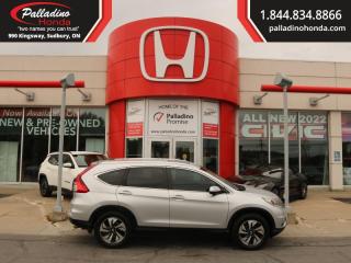 Used 2015 Honda CR-V Touring  - Navigation -  Leather Seats for sale in Sudbury, ON