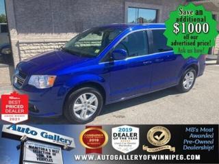 Used 2019 Dodge Grand Caravan * CREW PLUS/FRONT PASS. MOBILITY SEAT (10K VALUE) for sale in Winnipeg, MB