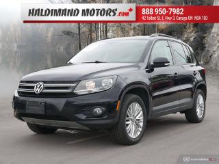 Used 2016 Volkswagen Tiguan Comfortline 4MOTION AWD for sale in Cayuga, ON