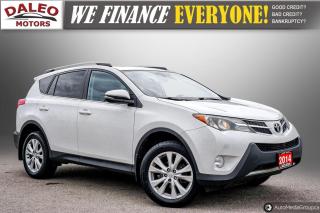 Used 2014 Toyota RAV4 Limited / AWD / MOONROOF / NAV / B. CAM / LEATHER for sale in Hamilton, ON