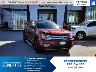 Used 2018 Volkswagen Atlas 3.6 FSI Execline NAVIGATION - MOONROOF - LEATHER for sale in North Vancouver, BC