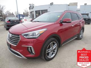 Used 2017 Hyundai Santa Fe XL AWD Limited - 7 Pass/Pano Sunroof/Nav/Leather/Cam for sale in Winnipeg, MB