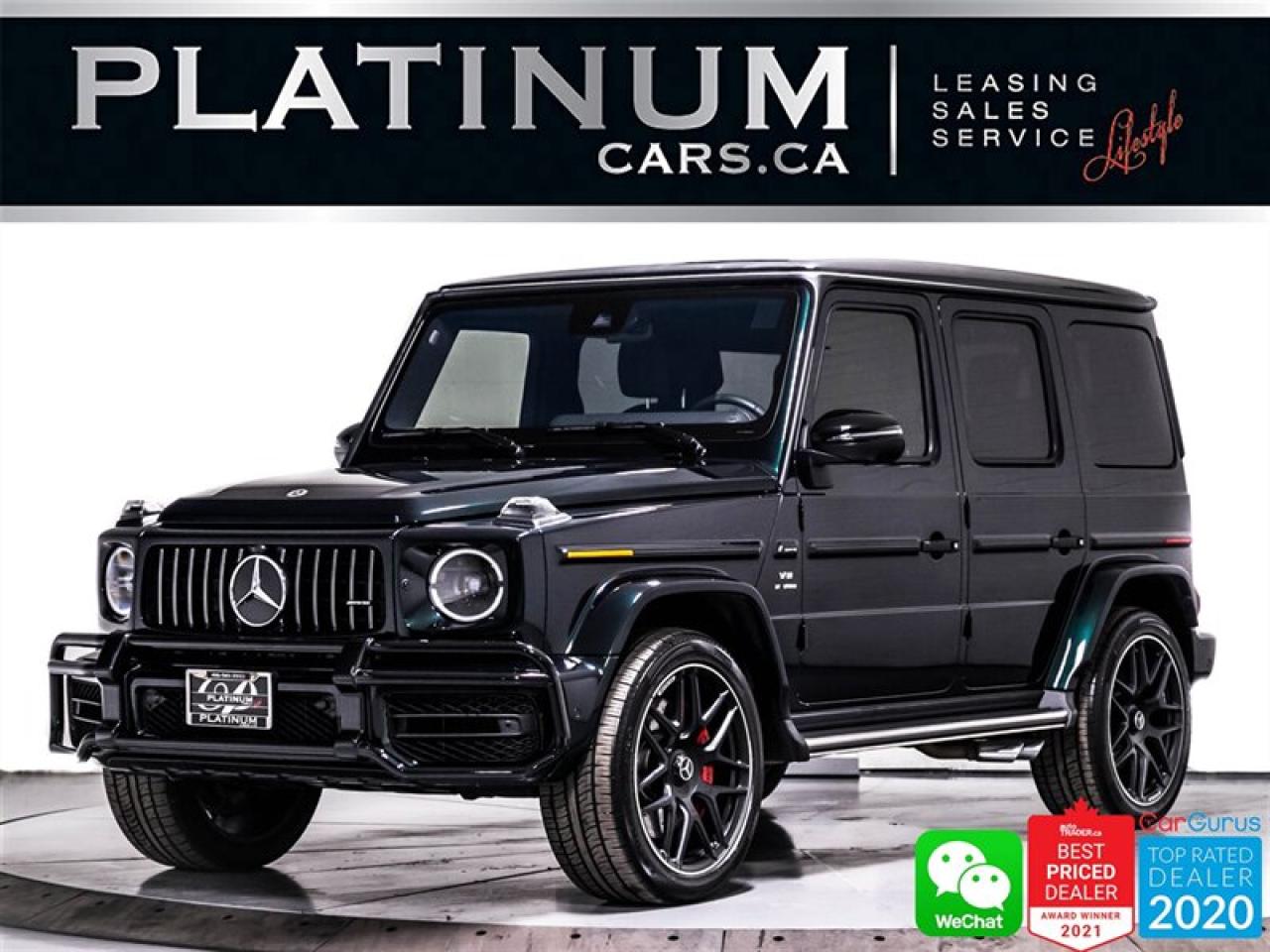 Used 2021 Mercedes-Benz G-Class AMG G63, 577HP, AWD, AMG DRIVE, 360 CAM, NAV, PANO for sale in Toronto, ON