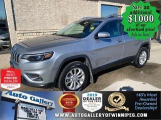 Used 2019 Jeep Cherokee North* 4x4/Remote Starter/Reverse Camera/23,621 km for sale in Winnipeg, MB