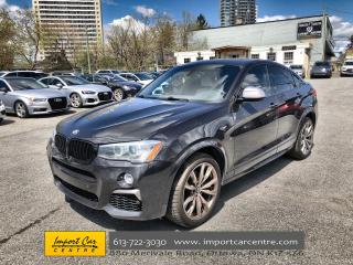 Used 2018 BMW X4 M40i 20 WHEELS  LEATHER  ROOF  M-SPORT  HTD SEATS for sale in Ottawa, ON