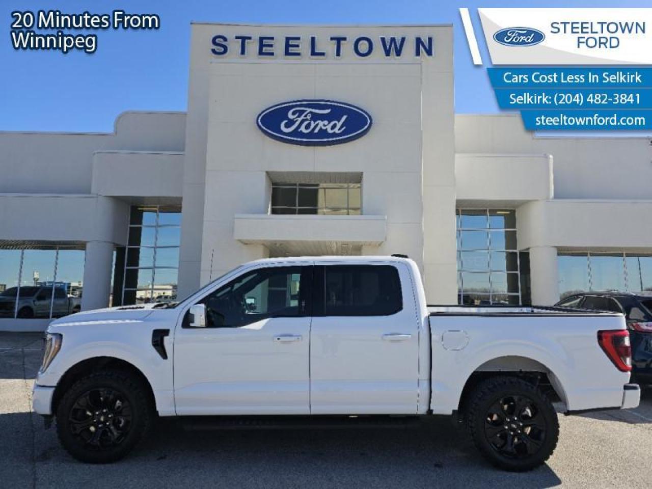 Used 2022 Ford F-150 Lariat  - Leather Seats -  Cooled Seats for sale in Selkirk, MB