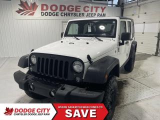 Used 2018 Jeep Wrangler JK Unlimited Willys Wheeler- 4WD, Bluetooth for sale in Saskatoon, SK