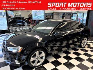Used 2017 Audi A3 2.0T Komfort TFSI+Pano Roof+Heated Seats+Xenons for sale in London, ON