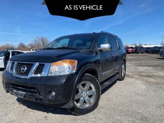 Used 2011 Nissan Armada Platinum Edition for sale in Bolton, ON