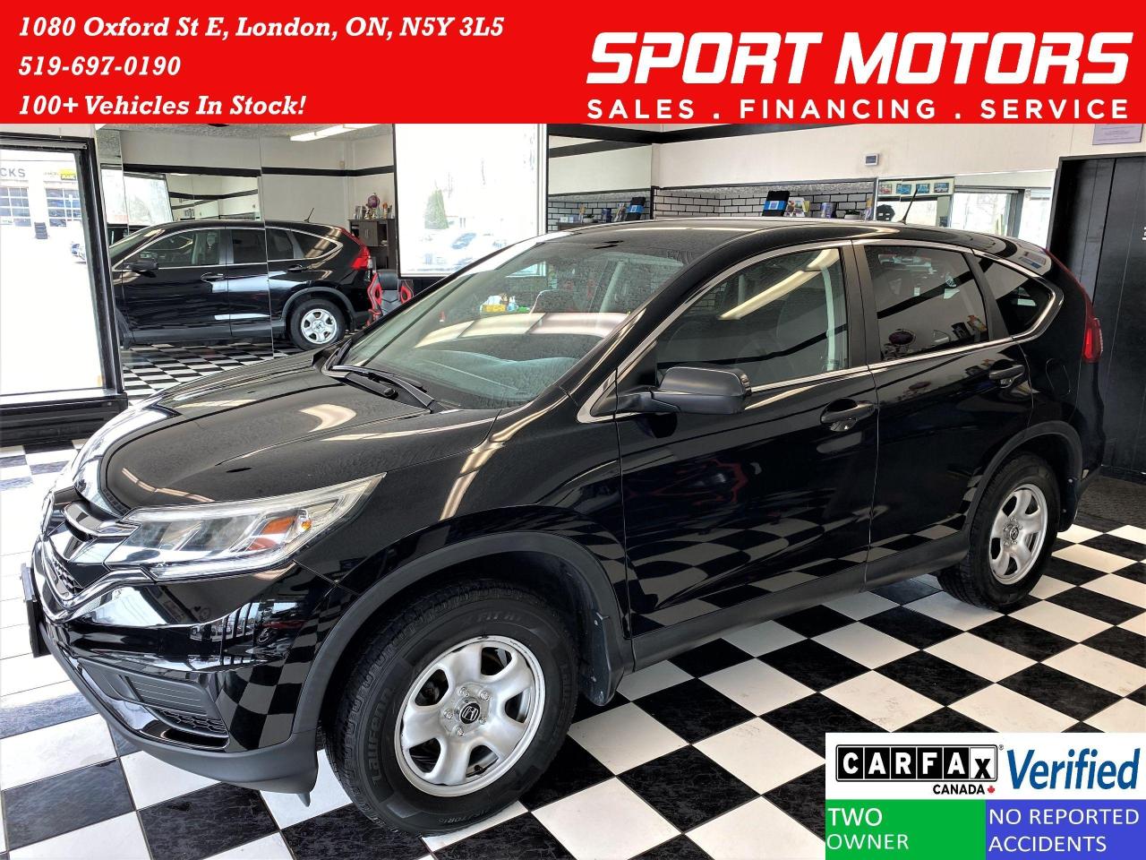 2015 Honda CR-V LX+Camera+Heated Seats+A/C+CLEAN CARFAX