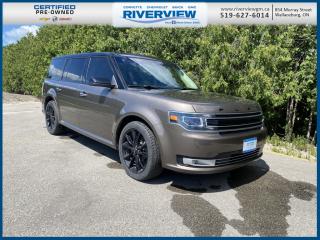 Used 2019 Ford Flex Limited LEATHER SEATS | 7 PASSENGER | HEATED SEATS | REMOTE START for sale in Wallaceburg, ON