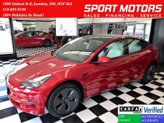 Used 2022 Tesla Model 3 Standard Range Plus *Brand New* 3.49% For 96 Month for sale in London, ON