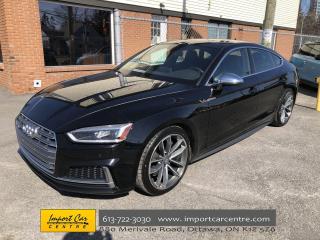 Used 2018 Audi S5 3.0T Technik LEATHER  ROOF  NAVI  BLIS  B&O SOUND for sale in Ottawa, ON