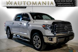 Used 2018 Toyota Tundra CREWMAX PLATINUM AWD|5.7L|NAVI|CLN CARFAX|1OWNER|BKUP CAM for sale in Toronto, ON