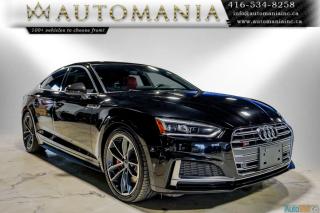 Used 2018 Audi S5 SPORTBACK / TECHNIK / RED INT / CLEAN CARFAX / 360CAM / NAVI for sale in Toronto, ON