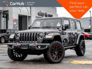 New 2022 Jeep Wrangler Unlimited Rubicon 4x4 Heated Leather Seats Freedom Top LED Grp for sale in Thornhill, ON