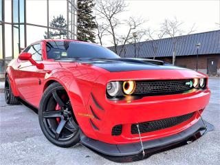 Used 2017 Dodge Challenger SRT HELLCAT|WIDE BODY|LEATHER INTERIOR|ALLOYS|STARLIGHT ROOF for sale in Brampton, ON
