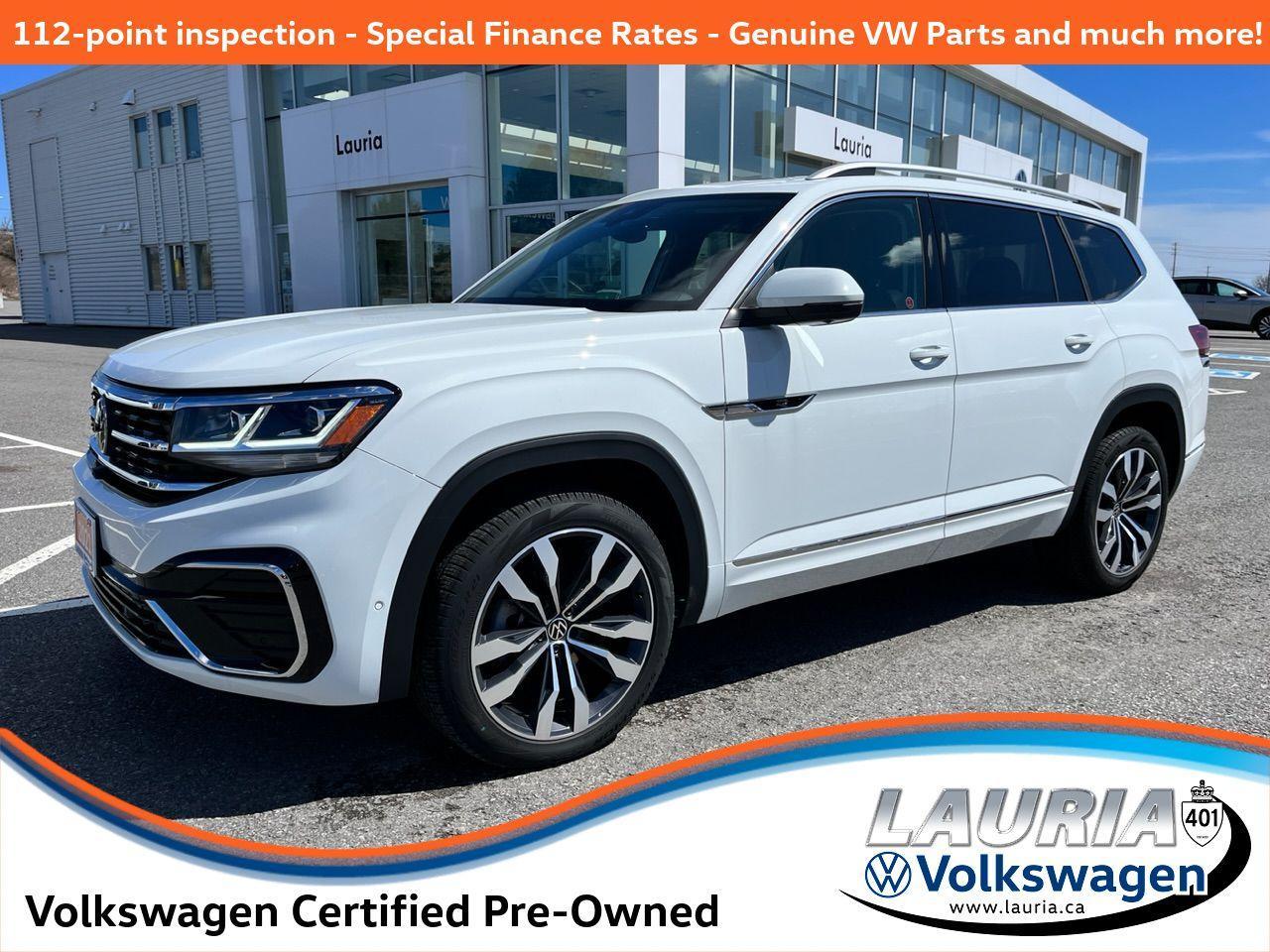 Used 2022 Volkswagen Atlas V6 Execline 4Motion AWD - FORMER DEMO for sale in PORT HOPE, ON