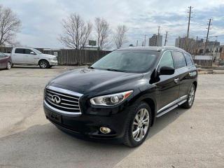 Used 2013 Infiniti JX35 TECH PKG NAVIGATION/PANO SUNROOF/DVD for sale in North York, ON