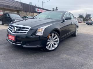 Used 2013 Cadillac ATS AUTO Sdn 3.6L Luxury AWD NO ACCIDENT B-TOOTH CAMER for sale in Oakville, ON