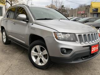 Used 2014 Jeep Compass NORTH/4WD/LEATHER/ROOF/P.GROUPS/ALLOYS for sale in Scarborough, ON
