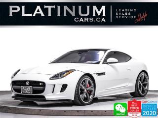 Used 2017 Jaguar F-Type R, 550HP, AWD, SUPERCHARGED, ACTIVE EXHAUST SYSTEM for sale in Toronto, ON