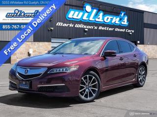 Used 2015 Acura TLX V6 Technology Package, Sunroof, Leather, Navigation, Lane Departure + Blindspot Monitor & More! for sale in Guelph, ON