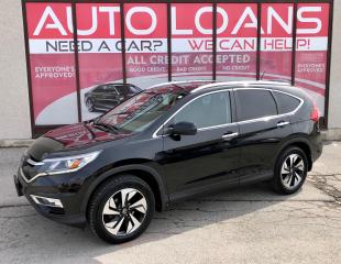 Used 2016 Honda CR-V TOURING-ALL CREDIT ACCEPTED for sale in Toronto, ON