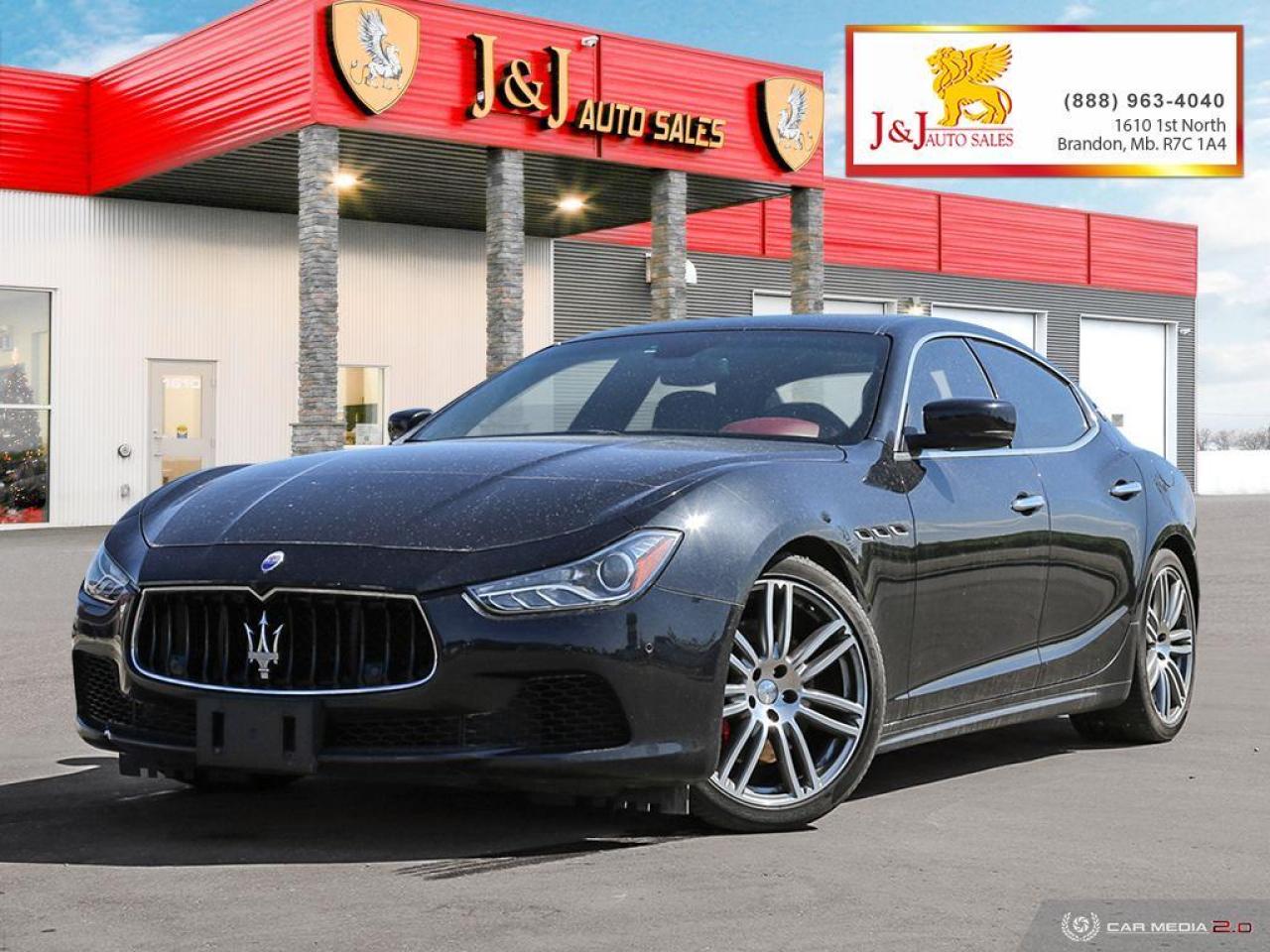 Used 2015 Maserati Ghibli S Q4 AWD, Loaded , Very Nice Car! for sale in Brandon, MB