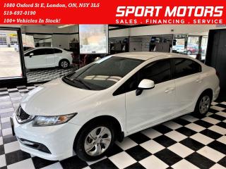 Used 2013 Honda Civic LX+Bluetooth+Heated Seats+Cruise+A/C+New Tires for sale in London, ON