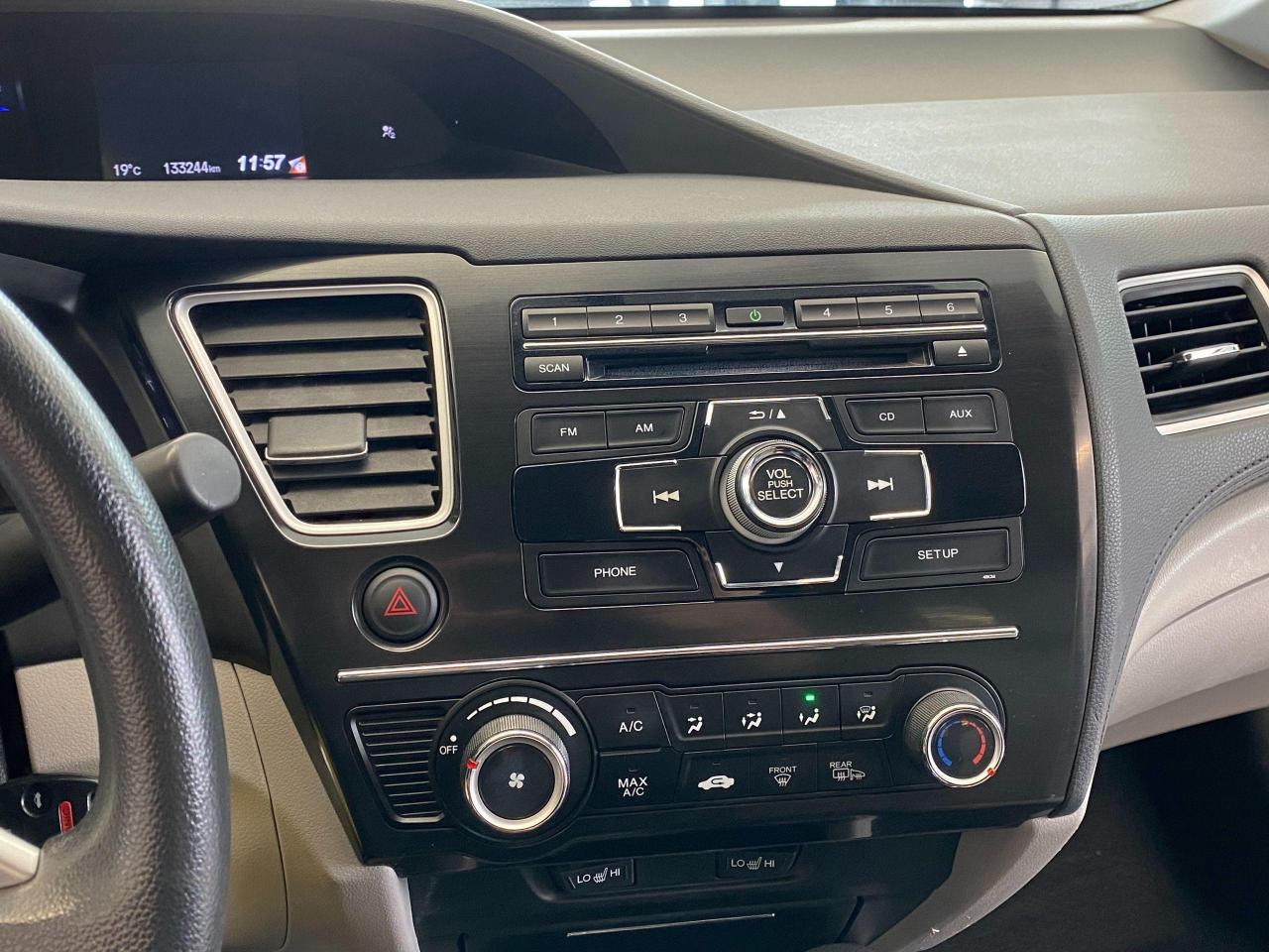 2013 Honda Civic LX+Bluetooth+Heated Seats+Cruise+A/C+New Tires - Photo #10