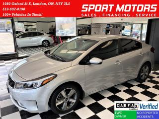 Used 2018 Kia Forte LX+ApplePlay+Heated Seats+Camera+CLEAN CARFAX for sale in London, ON