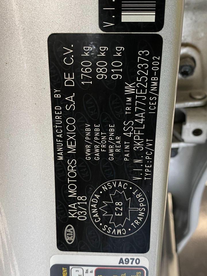 2018 Kia Forte LX+ApplePlay+Heated Seats+Camera+CLEAN CARFAX - Photo #39