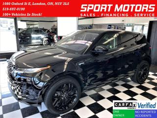 Used 2020 Land Rover Range Rover Evoque S AWD+GPS+PANO Roof+Lane Departure+CLEAN CARFAX for sale in London, ON