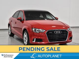 Used 2017 Audi A3 Quattro, Komfort, Sunroof, Heated Seats! for sale in Clarington, ON