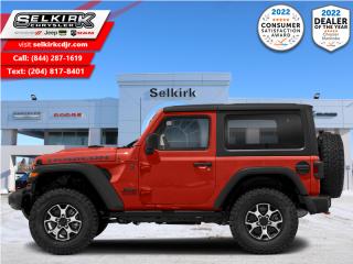 New 2022 Jeep Wrangler Rubicon  - Heated Seats - Leather Seats for sale in Selkirk, MB