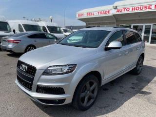 Used 2015 Audi Q7 3.0L TDI VORSPRUNG EDITION S LINE 7 PASSENGERS NAVI BACKUP CAMERA for sale in Calgary, AB