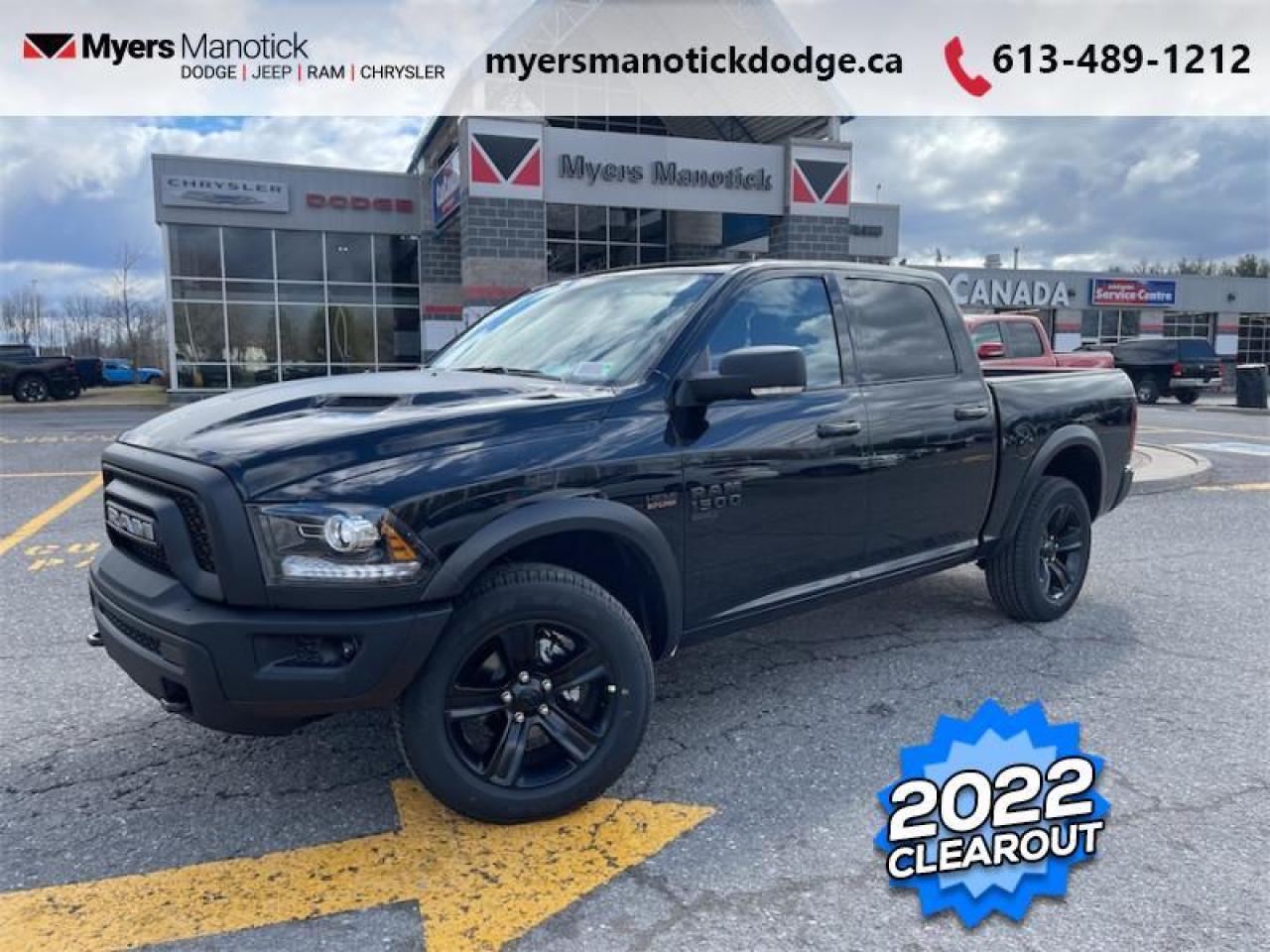 New 2022 RAM 1500 Classic - $180.27 /Wk for sale in Ottawa, ON