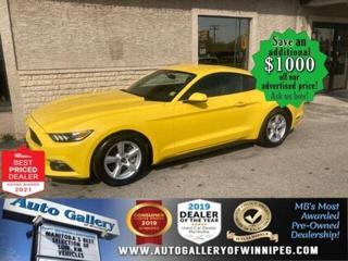 Used 2017 Ford Mustang Fastback* V6/2Door/Bluetooth/Reverse Cam/MT for sale in Winnipeg, MB