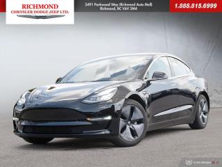 Used 2019 Tesla Model 3 STANDARD RANGE PLUS LOCAL ONE OWNER for sale in Richmond, BC