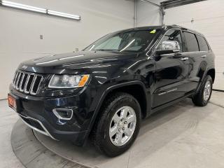 Used 2016 Jeep Grand Cherokee LIMITED 4X4 | LEATHER | REMOTE START | NAV for sale in Ottawa, ON