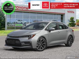 New 2022 Toyota Corolla SE UPGRADE CVT for sale in Whitby, ON